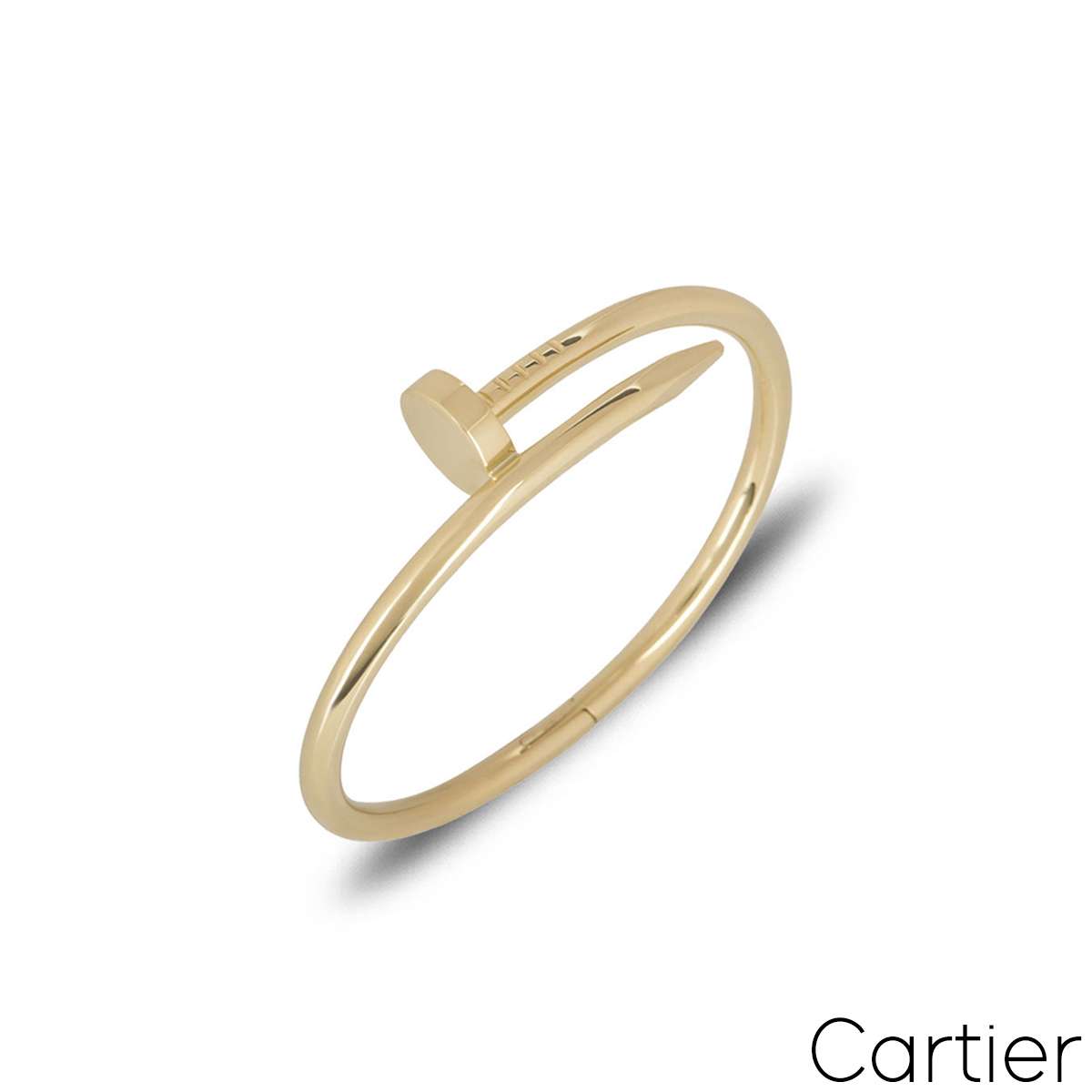 Cartier Yellow Gold Juste Un Clou Bracelet Size 16 B6048216 Rich